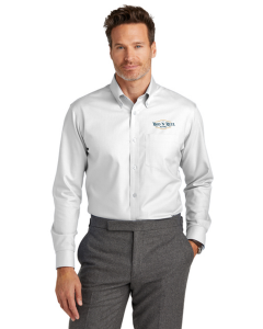Brooks Brothers Wrinkle-Free Stretch Nailhead Shirt - BB18002