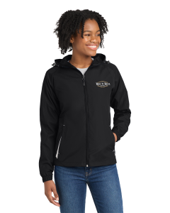 Sport-Tek Women's Colorblock Hooded Raglan Jacket - LST76