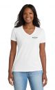 Port & Co Women's Performance Blend V-neck Tee - LPC381V